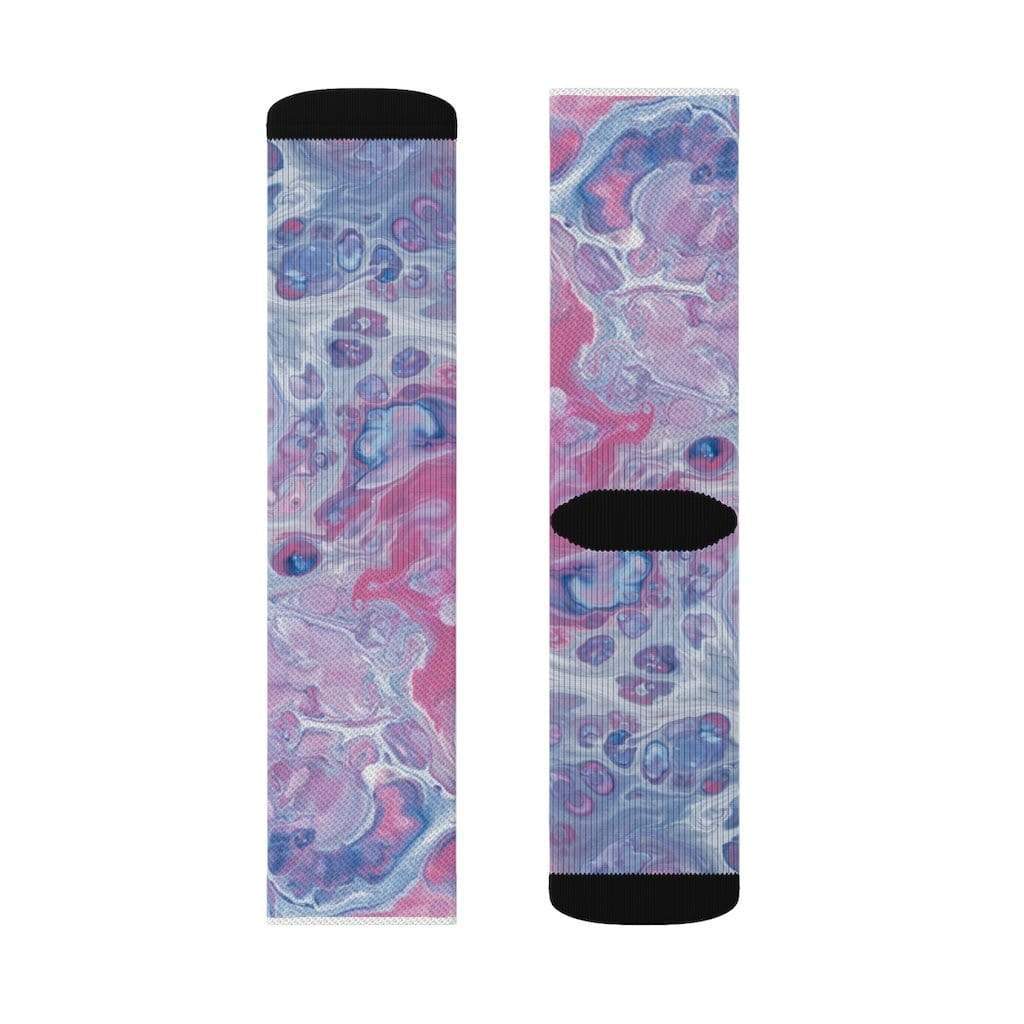 Yellow Pandora Socks Tie Dye Fun Novelty Socks