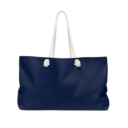 Grey Coco Handbags 24x13 Tote Bags, Dark Blue Weekender Tote Bag