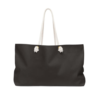 Grey Coco Handbags 24x13 Tote Bags, Dark Brown Weekender Tote Bag