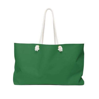 Grey Coco Handbags 24x13 Tote Bags, Dark Green Weekender Tote Bag