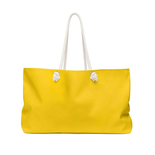 Grey Coco Handbags 24x13 Tote Bags, Golden Yellow Weekender Tote Bag