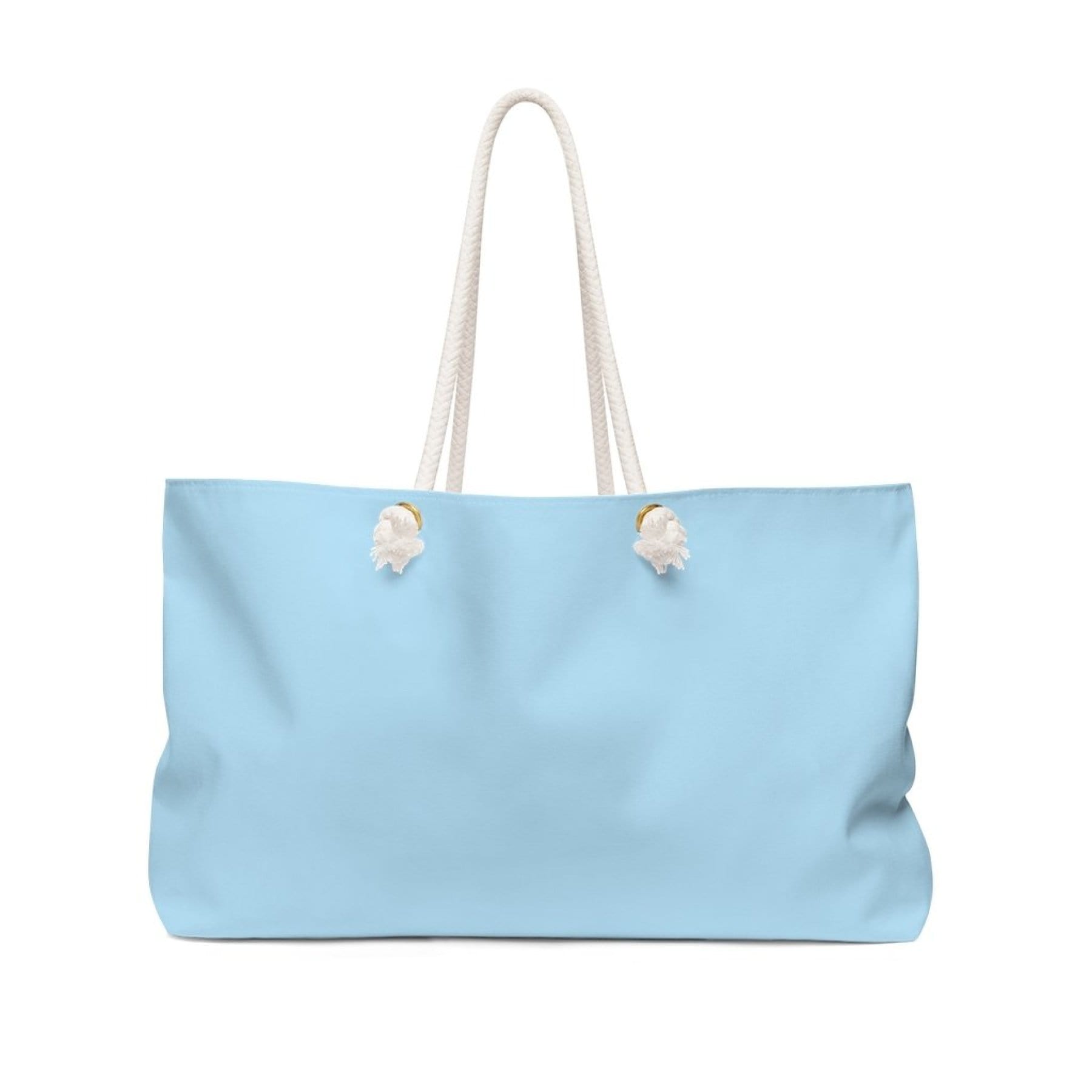 Grey Coco Handbags 24x13 Tote Bags, Light Blue Weekender Tote Bag