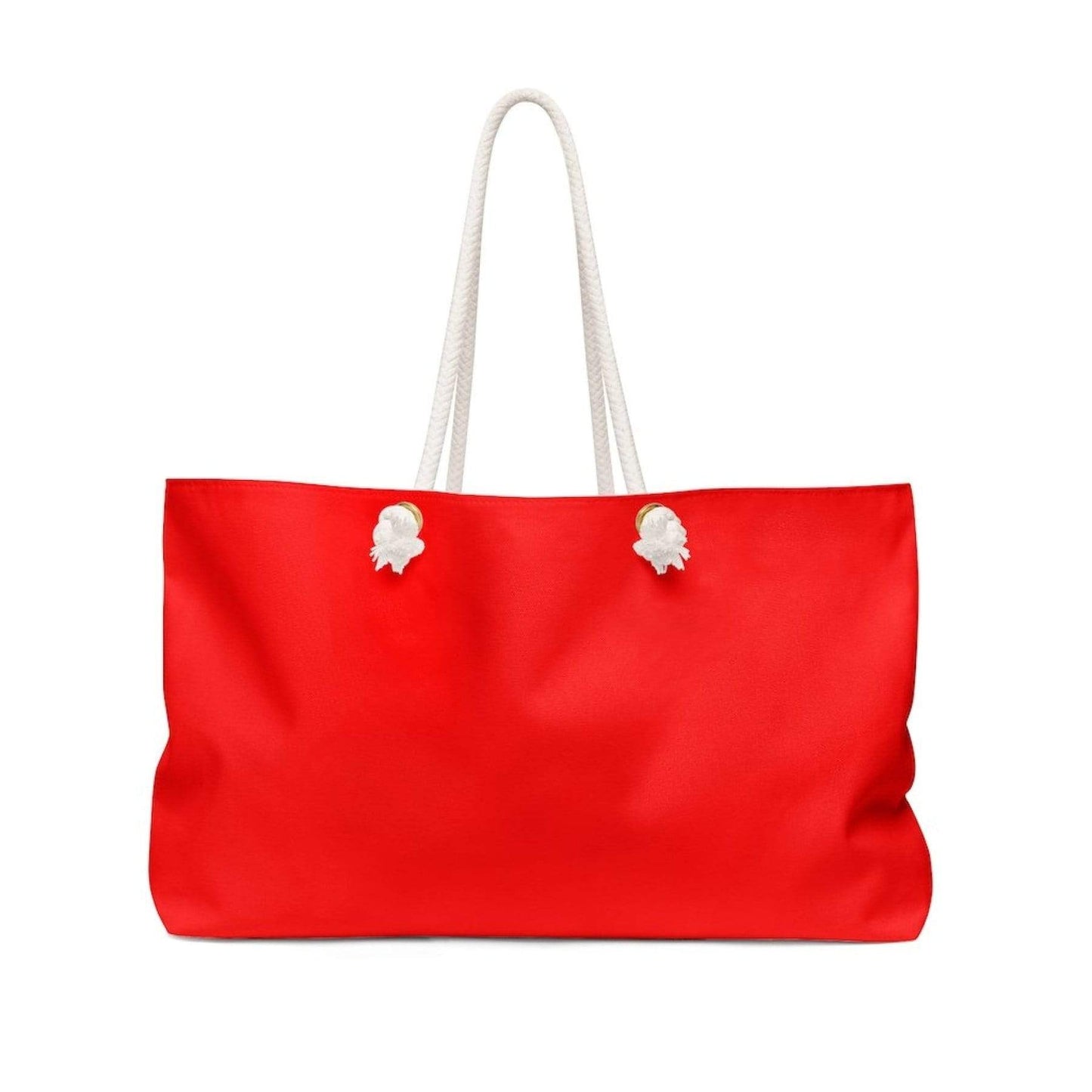 Grey Coco Handbags 24x13 Tote Bags, Red Weekender Tote Bag