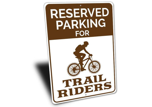 Orchid Eurybia Home Decor Trail Rider Parking Sign
