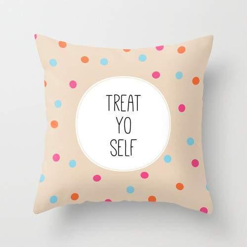 Scorpius Textiles & Pillows Treat Yo Self II Pillow