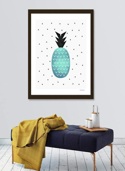 Scorpius Home Decor Turquoise Pineapple  Frame