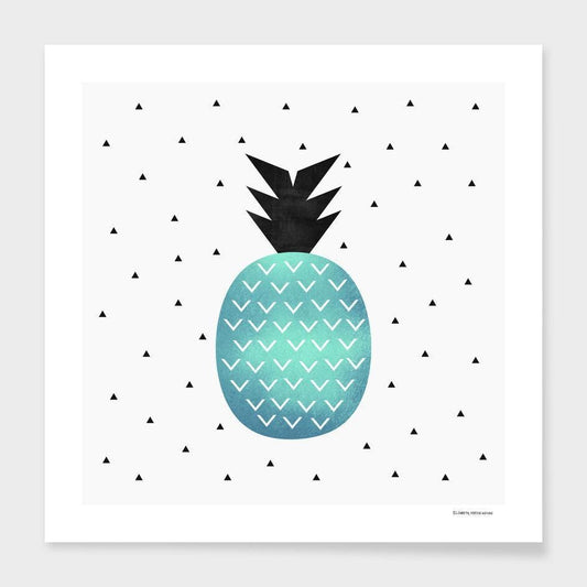 Scorpius Home Decor Turquoise Pineapple  Frame