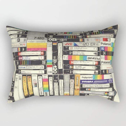 Scorpius Textiles & Pillows Video Cassette Rectangle Pillow