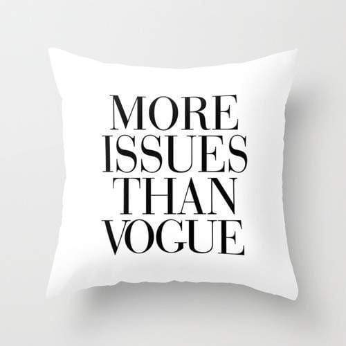 Scorpius Textiles & Pillows Vogue White Cushion/Pillow