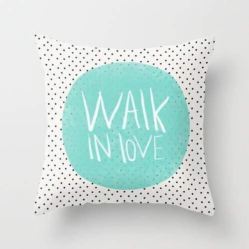 Scorpius Textiles & Pillows Walk in love polka dots Cushion/Pillow