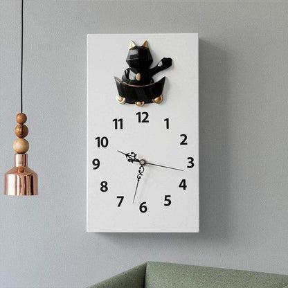 samauk Wall Clock Modern Design Wall Watches Home Decor Livingroom Decoration Accessories Modern Cartoon Best Christmas Present Clocks