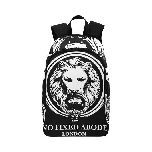 NO FIXED ABODE Backpacks Bags Rucksacks One Size White lion style backpack