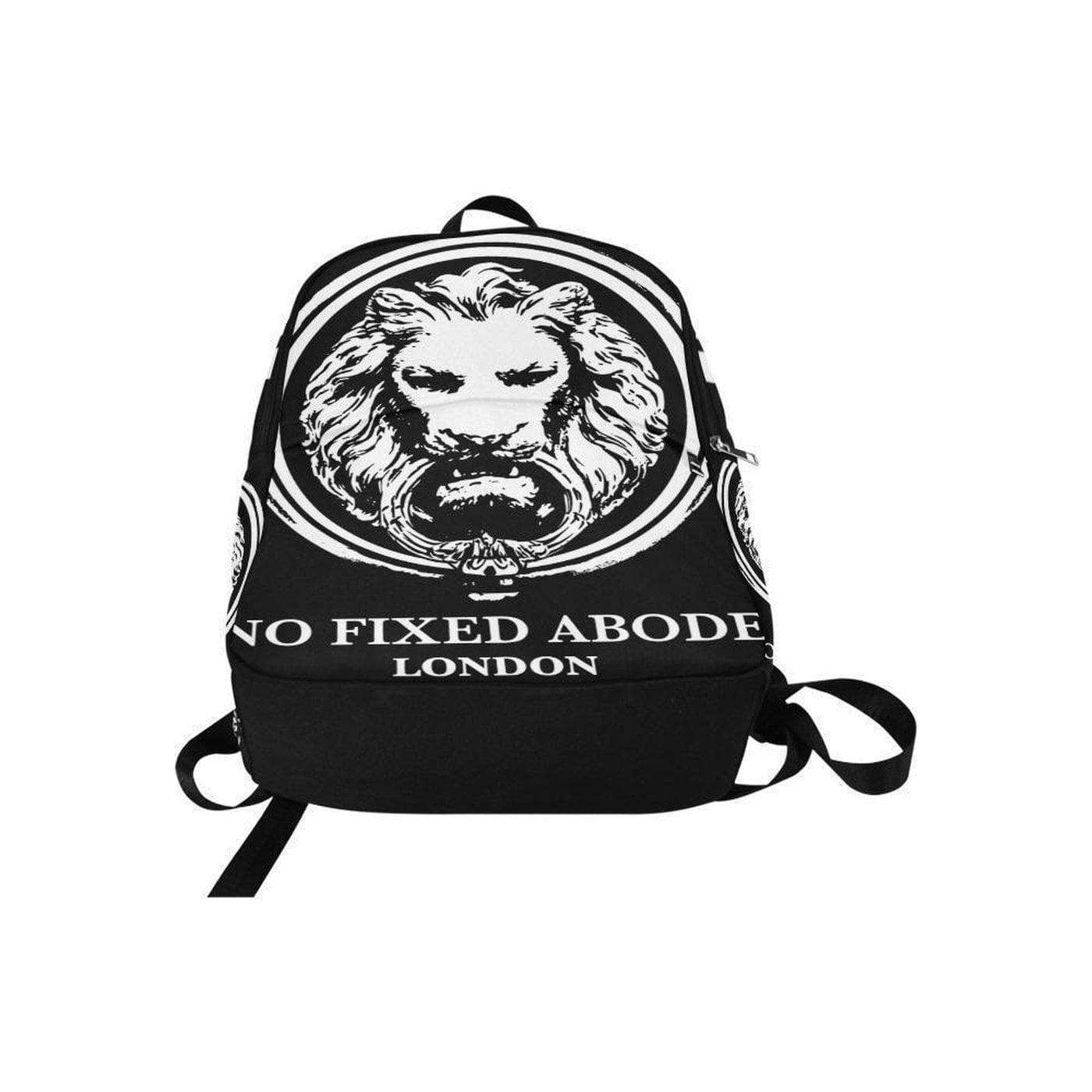 NO FIXED ABODE Backpacks Bags Rucksacks One Size White lion style backpack