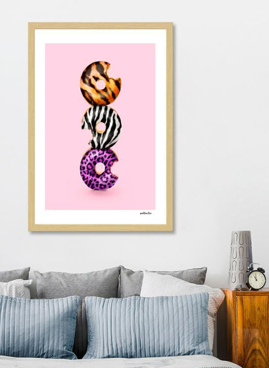 Scorpius Home Decor WILD DONUT  Frame
