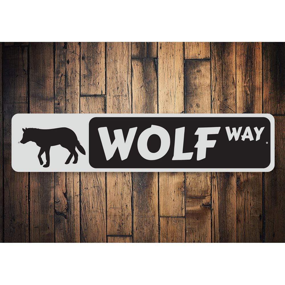 Orchid Eurybia Home Decor Wolf Way Sign