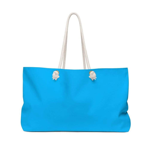 Grey Coco Handbags 24" × 13" Women's Weekender Tote Bag - Vibrant Blue