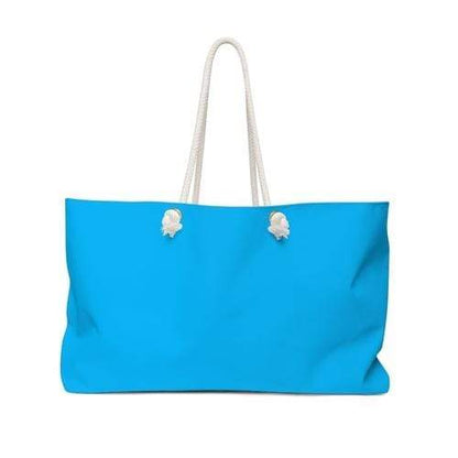 Grey Coco Handbags 24" × 13" Women's Weekender Tote Bag - Vibrant Blue
