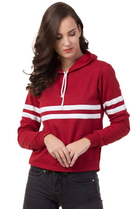 Glow Road Women's Clothing Women Winter Hoodie Sweatshirt