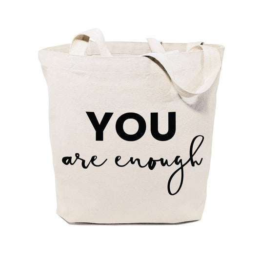 Turquoise Andromeda Totes & Beach Bags You Are Enough Tote Bag