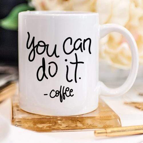 Magenta Shadow Gifts You Can Do It Coffee Mug, Mug Gift Ideas,