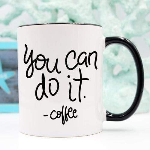 Magenta Shadow Gifts You Can Do It Coffee Mug, Mug Gift Ideas,